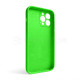 Чохол Full Silicone Case для Apple iPhone 13 Pro Max shiny green (40) закрита камера