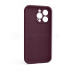 Чохол Full Silicone Case для Apple iPhone 13 Pro plum (57) закрита камера TPS-2710000232810