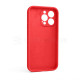 Чохол Full Silicone Case для Apple iPhone 13 Pro red (14) закрита камера TPS-2710000232827