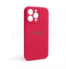 Чохол Full Silicone Case для Apple iPhone 13 Pro rose red (37) закрита камера