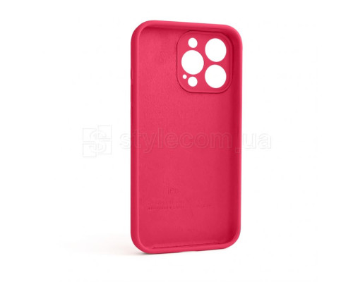 Чохол Full Silicone Case для Apple iPhone 13 Pro rose red (37) закрита камера TPS-2710000232834