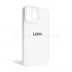 Чохол Full Silicone Case для Apple iPhone 13 Pro Max white (09) закрита камера TPS-2710000233152