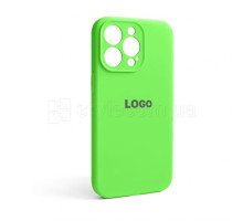 Чохол Full Silicone Case для Apple iPhone 13 Pro shiny green (40) закрита камера TPS-2710000232858