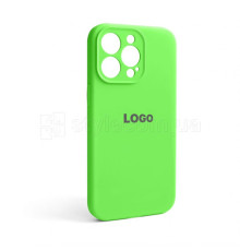 Чохол Full Silicone Case для Apple iPhone 13 Pro shiny green (40) закрита камера