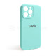 Чохол Full Silicone Case для Apple iPhone 13 Pro sea blue (21) закрита камера TPS-2710000232841