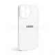 Чохол Full Silicone Case для Apple iPhone 13 Pro white (09) закрита камера TPS-2710000232896