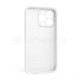 Чохол Full Silicone Case для Apple iPhone 13 Pro white (09) закрита камера TPS-2710000232896