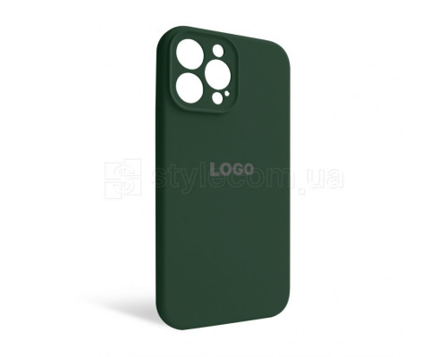 Чохол Full Silicone Case для Apple iPhone 13 Pro Max atrovirens green (54) закрита камера TPS-2710000232919