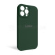 Чохол Full Silicone Case для Apple iPhone 13 Pro Max atrovirens green (54) закрита камера TPS-2710000232919