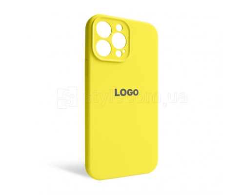 Чохол Full Silicone Case для Apple iPhone 13 Pro Max canary yellow (50) закрита камера TPS-2710000232940