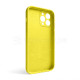 Чохол Full Silicone Case для Apple iPhone 13 Pro Max canary yellow (50) закрита камера TPS-2710000232940