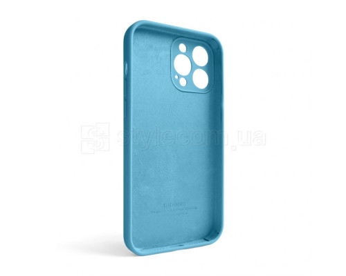 Чохол Full Silicone Case для Apple iPhone 13 Pro Max cornflower (53) закрита камера TPS-2710000232957