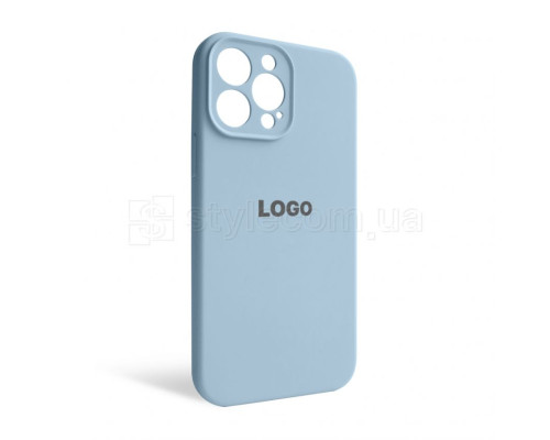 Чохол Full Silicone Case для Apple iPhone 13 Pro Max light blue (05) закрита камера TPS-2710000233015