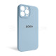 Чохол Full Silicone Case для Apple iPhone 13 Pro Max light blue (05) закрита камера TPS-2710000233015