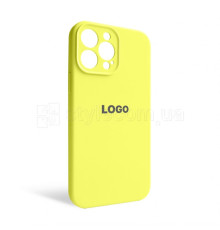 Чохол Full Silicone Case для Apple iPhone 13 Pro Max flash lime (41) закрита камера