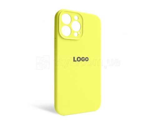 Чохол Full Silicone Case для Apple iPhone 13 Pro Max flash lime (41) закрита камера TPS-2710000233008