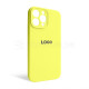 Чохол Full Silicone Case для Apple iPhone 13 Pro Max flash lime (41) закрита камера TPS-2710000233008