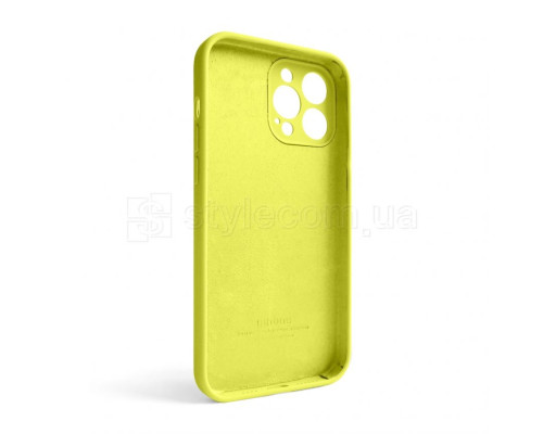 Чохол Full Silicone Case для Apple iPhone 13 Pro Max flash lime (41) закрита камера TPS-2710000233008