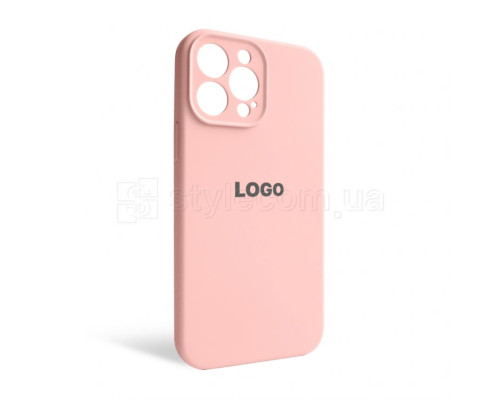 Чохол Full Silicone Case для Apple iPhone 13 Pro Max light pink (12) закрита камера TPS-2710000233039