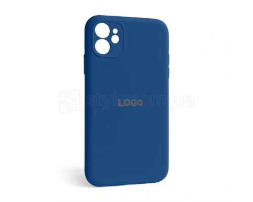 Чохол Full Silicone Case для Apple iPhone 12 blue cobalt (36) закрита камера TPS-2710000233268