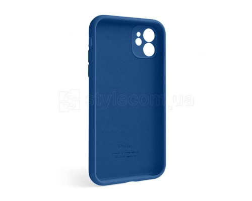 Чохол Full Silicone Case для Apple iPhone 12 blue cobalt (36) закрита камера TPS-2710000233268