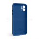 Чохол Full Silicone Case для Apple iPhone 12 blue cobalt (36) закрита камера TPS-2710000233268