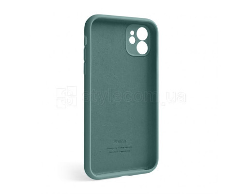 Чохол Full Silicone Case для Apple iPhone 12 pine green (55) закрита камера TPS-2710000233312