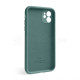 Чохол Full Silicone Case для Apple iPhone 12 pine green (55) закрита камера TPS-2710000233312