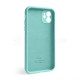 Чохол Full Silicone Case для Apple iPhone 12 sea blue (21) закрита камера TPS-2710000233343