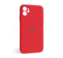 Чохол Full Silicone Case для Apple iPhone 12 red (14) закрита камера TPS-2710000233336