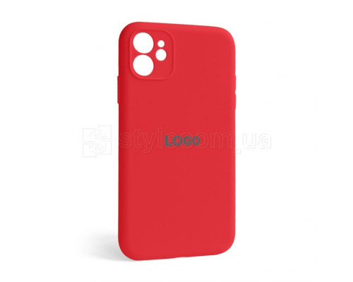 Чохол Full Silicone Case для Apple iPhone 12 red (14) закрита камера TPS-2710000233336