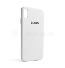 Чохол Full Silicone Case для Apple iPhone Xs Max white (09) TPS-2710000233367 2710000233367