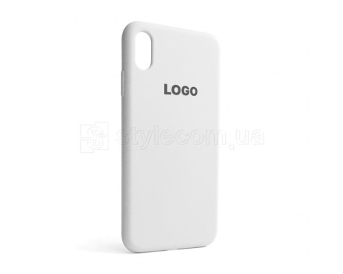 Чохол Full Silicone Case для Apple iPhone Xs Max white (09) TPS-2710000233367