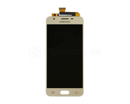 Дисплей (LCD) для Samsung Galaxy J5 Prime/G570 (2016) з тачскріном gold (TFT) High Quality TPS-2710000233374