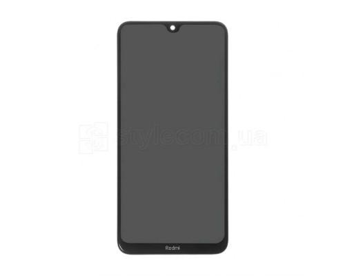 Дисплей (LCD) для Xiaomi Redmi 8, Redmi 8A з тачскріном, рамкою та датчиком наближення black Original Quality TPS-2710000233565