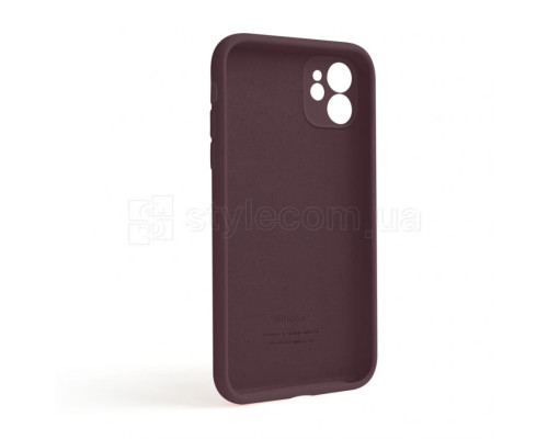 Чохол Full Silicone Case для Apple iPhone 11 plum (57) закрита камера TPS-2710000233671