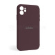 Чохол Full Silicone Case для Apple iPhone 11 plum (57) закрита камера TPS-2710000233671