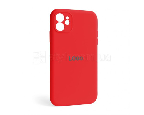 Чохол Full Silicone Case для Apple iPhone 11 red (14) закрита камера TPS-2710000233688