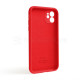 Чохол Full Silicone Case для Apple iPhone 11 red (14) закрита камера TPS-2710000233688