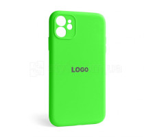 Чохол Full Silicone Case для Apple iPhone 11 shiny green (40) закрита камера TPS-2710000233701