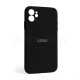 Чохол Full Silicone Case для Apple iPhone 11 black (18) закрита камера TPS-2710000233596