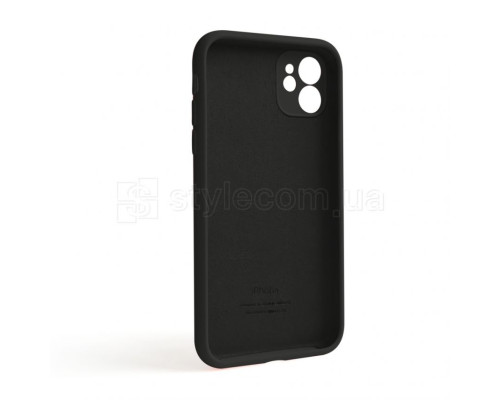 Чохол Full Silicone Case для Apple iPhone 11 black (18) закрита камера TPS-2710000233596