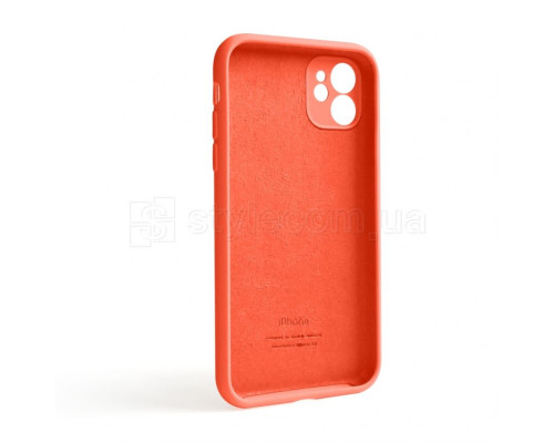 Чохол Full Silicone Case для Apple iPhone 11 apricot (02) закрита камера TPS-2710000233602