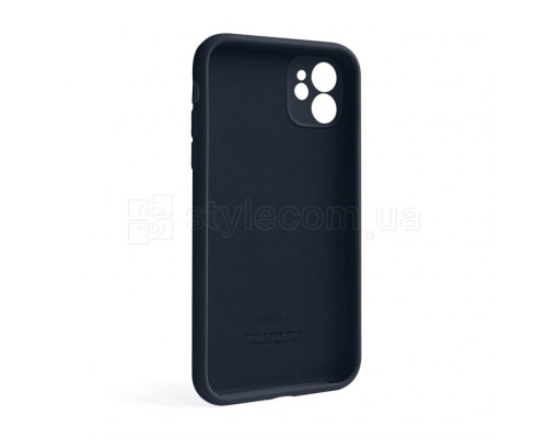 Чохол Full Silicone Case для Apple iPhone 11 dark blue (08) закрита камера TPS-2710000233619