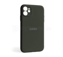 Чохол Full Silicone Case для Apple iPhone 11 dark olive (35) закрита камера TPS-2710000233626