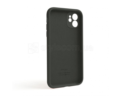 Чохол Full Silicone Case для Apple iPhone 11 dark olive (35) закрита камера TPS-2710000233626