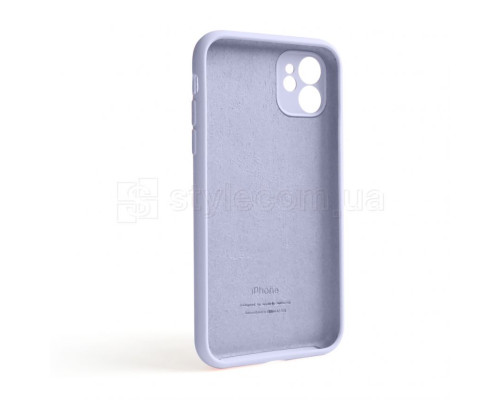 Чохол Full Silicone Case для Apple iPhone 11 lilac (39) закрита камера