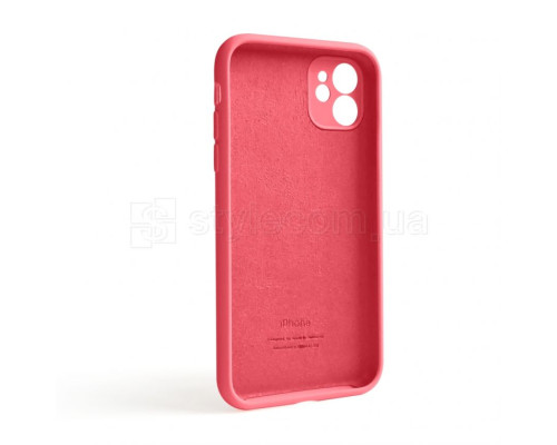 Чохол Full Silicone Case для Apple iPhone 11 peach (27) закрита камера TPS-2710000233664