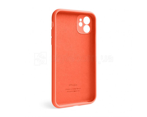 Чохол Full Silicone Case для Apple iPhone 12 apricot (02) закрита камера TPS-2710000233732