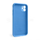 Чохол Full Silicone Case для Apple iPhone 12 royal blue (03) закрита камера TPS-2710000233763